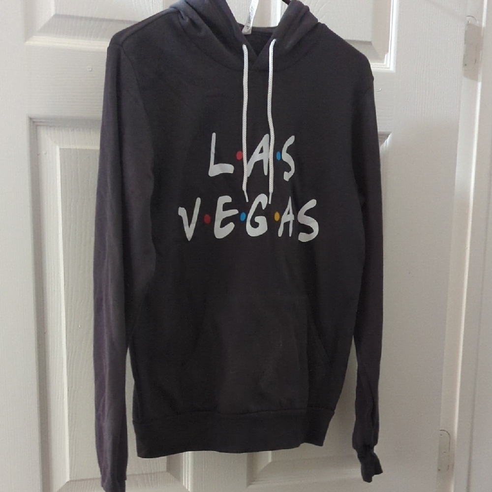 Las Vegas Graphic Hoodie Dark Grey